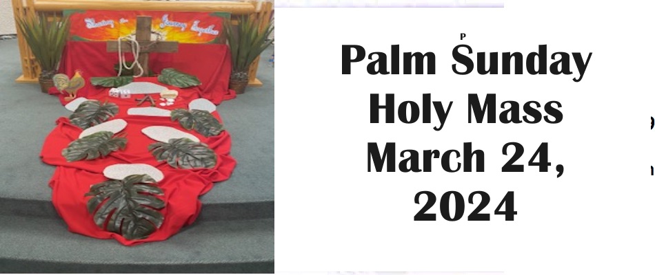 Palm Sunday  2024